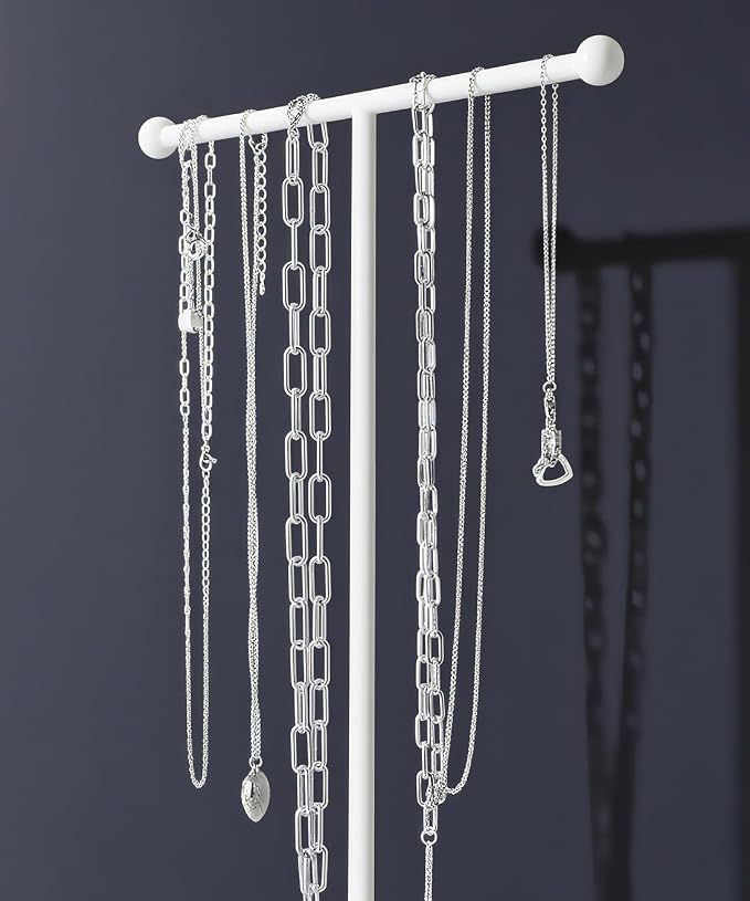 VROOMIUM Necklace Holder- Ceramic Base 1ft Height Jewelry Organizer Stand - Image 2