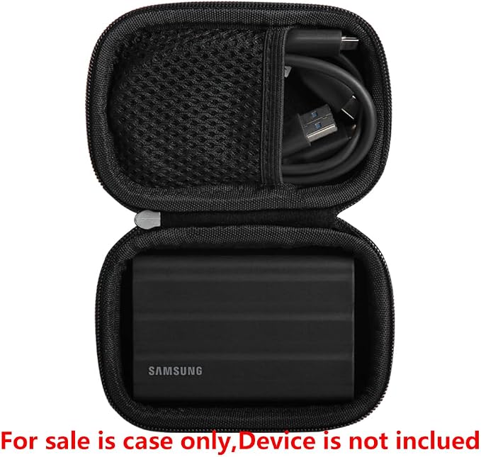 Hermitshell Hard Travel Case for Samsung T7 Shield 2TB / 1TB / 4TB, Portable SSD - Image 2