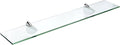 Spancraft Glass O-6x12-Chrome Oriole Glass Shelf by Spancraft