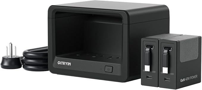 Gitryin 10-in-1 Desktop Charging Station by GITRYIN