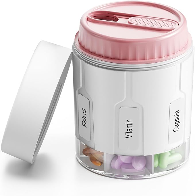 Daviky Pill Bottle Organizer, Supplement Organizer by DavikyPillOrganizer