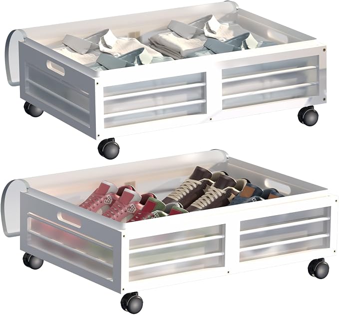 Under Bed Storage Containers by BambooSync