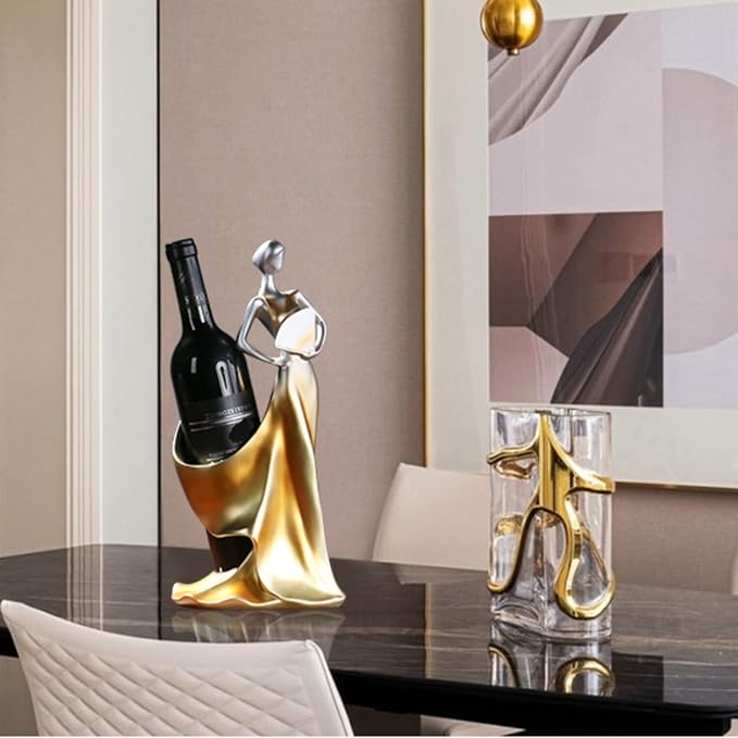 Wine Rack, Wine Bottle Holder Decorative, Lady Wine Holder, Single Wine Holder - Image 7