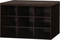 DINZI LVJ Shoe Bench, 9 Cubbies Shoe Organizer by DINZILVJ