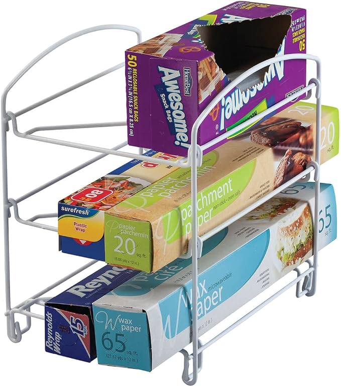 Fox Valley Traders Kitchen Wrap and Bag Organizer by Chef's Pride - Image 4