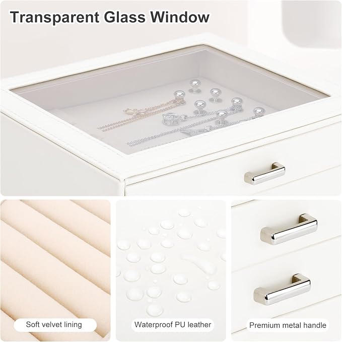 DesignSter Jewelry Box Organizer, Jewelry Box - Image 4