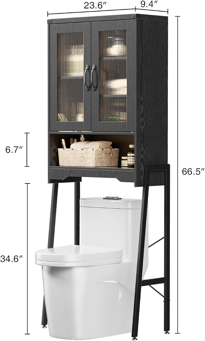 Over The Toilet Storage Cabinet - Image 2