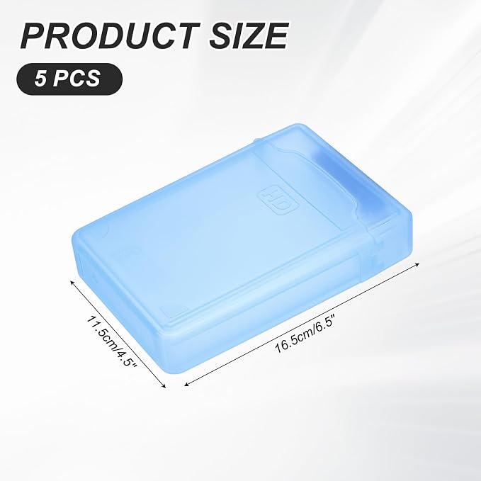 PATIKIL 6.5" x 4.5" Hard Drive Disk Case - Image 2