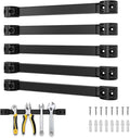 12" Magnetic Tool Holder, 5 Packs Storage Strips Tool Magnet Bar PVC Coated by SDLDEER