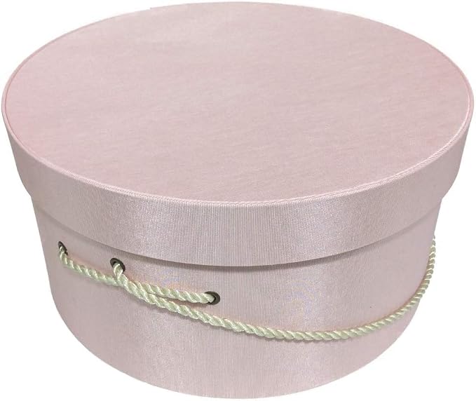 Sarah's Hat Boxes Classic Pink Hat Box – 11" x 5.5" Handmade in USA – Odorless - Image 5