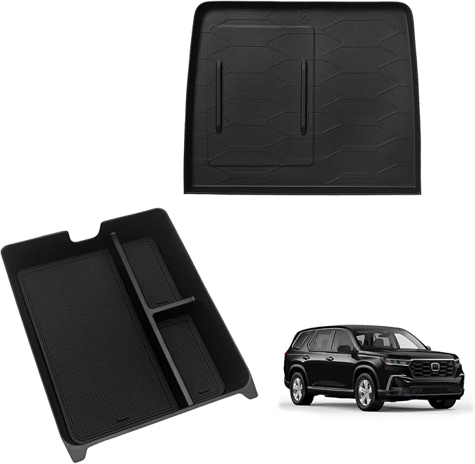 Muslogy Center Console Organizer & Wireless Charger Protective Mat Compatible by Muslogy
