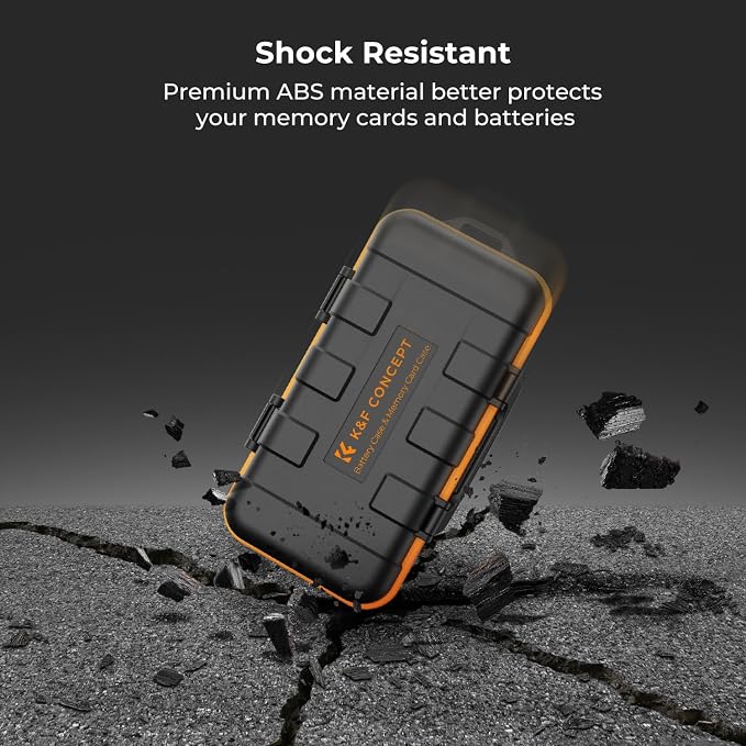 K&F CONCEPT Camera Battery SD Card Holder - Image 8