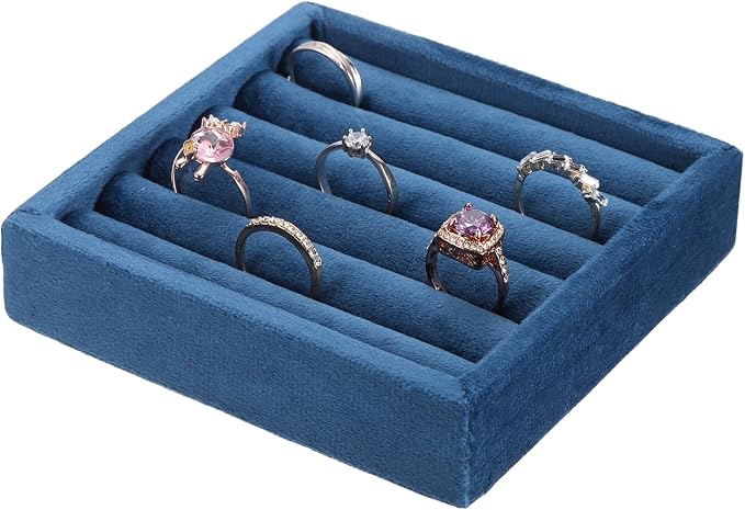 uxcell Stackable Jewelry Storage Tray, Jewelry Tray Drawer Organizer, Small by uxcell