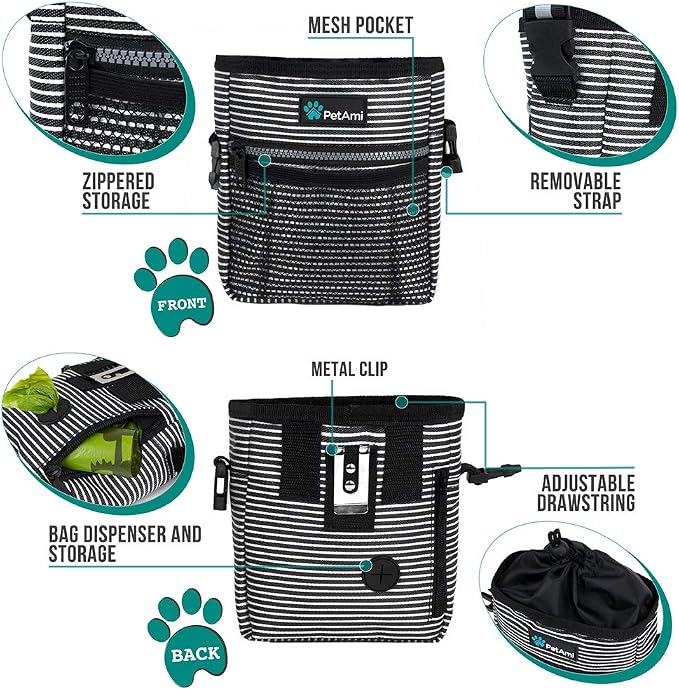 PetAmi Dog Treat Pouch, Pet Treat Pouch - Image 3