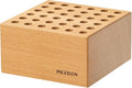 MEEDEN Beechwood Pencil and Brush Holder: 36 Holes Paint Brush Storage by MEEDEN