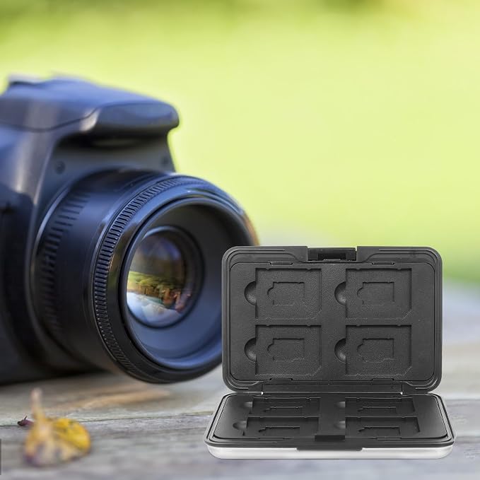 Memory Card Storage Box Case Holder Slots - Image 3