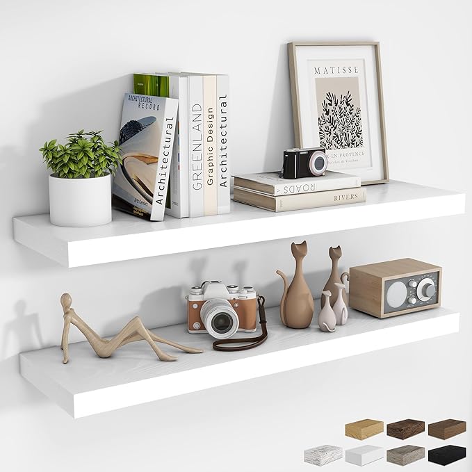 RICHFOCUS 40Inch Floating Shelves by Unknown