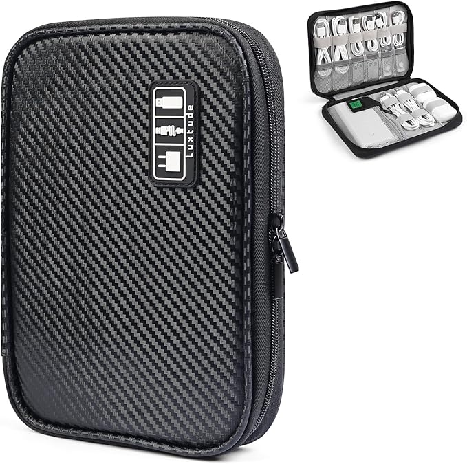 Luxtude Cord Organizer Travel, Cable Organizer Bag, Portable Electronics by Luxtude