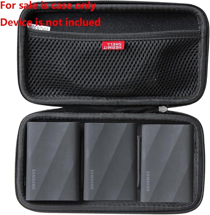 Hermitshell Hard Travel Case for Samsung T9 Portable SSD 2TB / 4TB / 1TB - Image 2