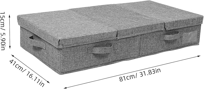 STOBAZA Foldable Under Bed Clothes Storage Box - Image 2