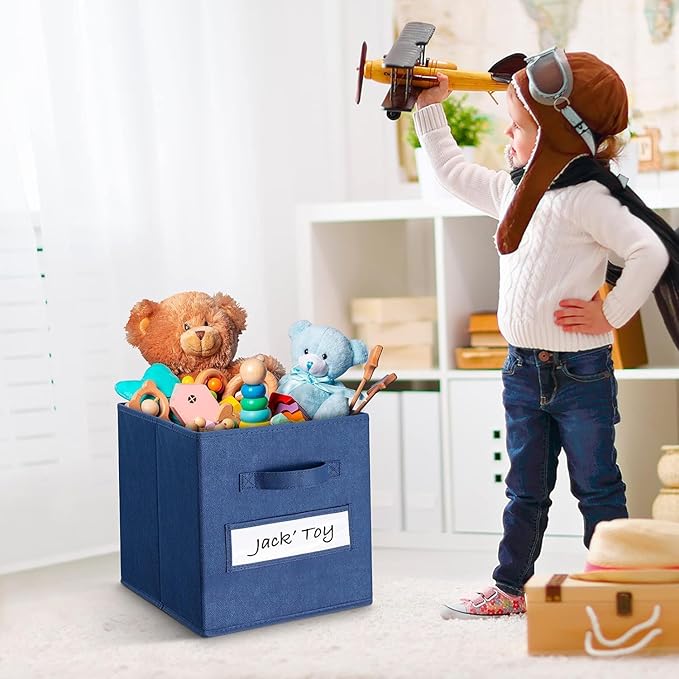 artsdi 13x13x13 storage cube bins Fabric storage cubes - Image 5