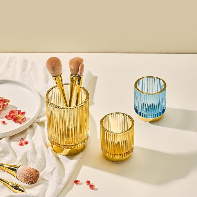 Makeup Brush Holder Organizer, Toothbrush Holders, Desk Pen Pencil Holder - Image 6