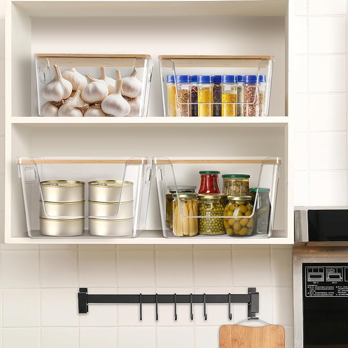 Pantry Organizers and Storage, Stackable Plastic Pantry Organizer - Image 5