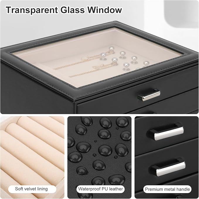 DesignSter Jewelry Box Organizer, Jewelry Box - Image 4