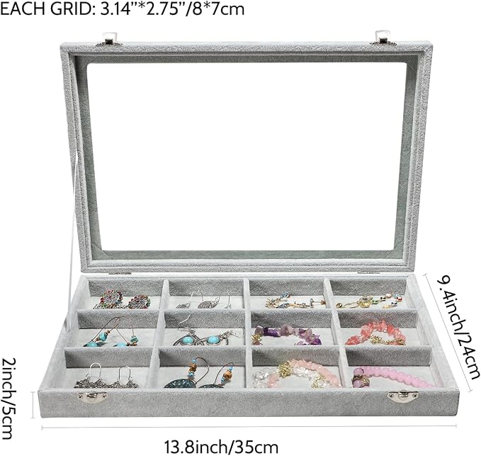 Stratalife Jewelry Holder Organizer Jewelry Organizer Box Bracelet Storage - Image 6