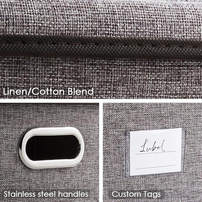 PRANDOM Large Foldable Storage Bin - Image 4
