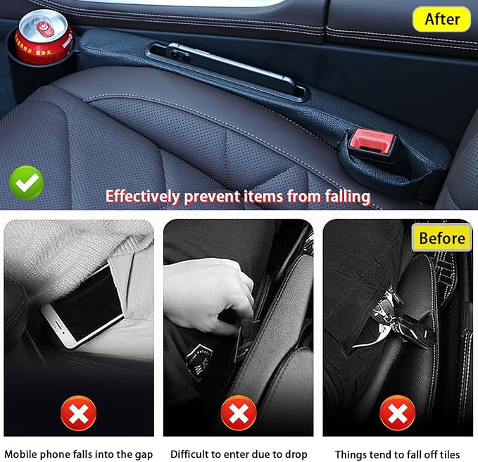 2 Pack Car Seat Gap Filler - Image 6