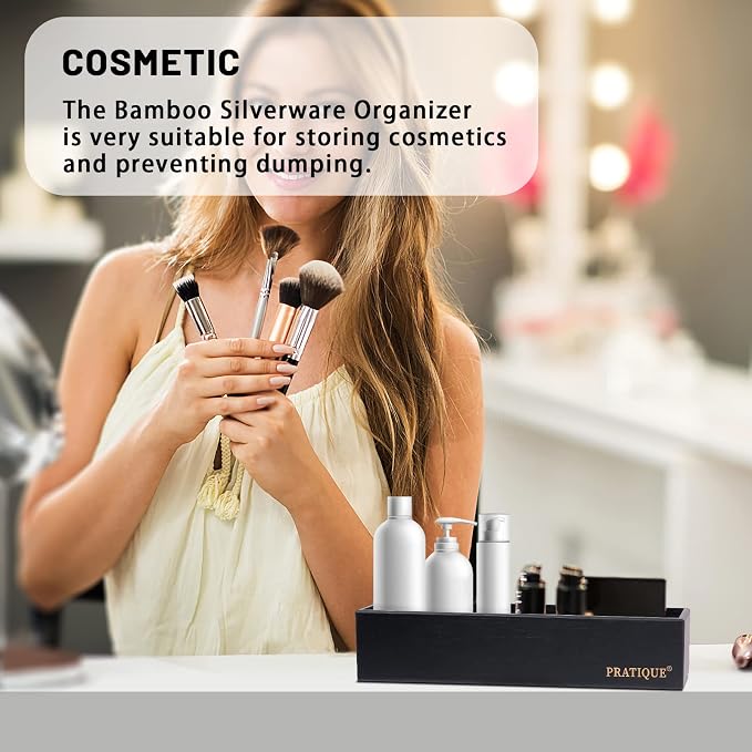 Bamboo Drawer Organizer - Image 6