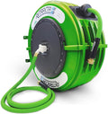 Macnaught Retractable Garden Hose Reel, 60 Ft Water Hose Reel Heavy Duty by MacnaughtUSA