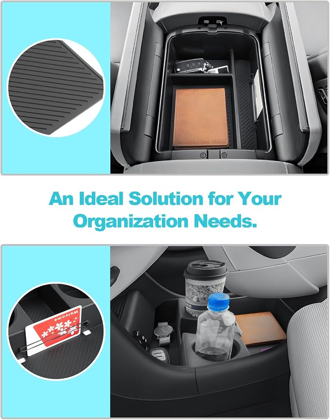 CDEFG 3Pcs for 2026 Hyundai Palisade Center Console Organizer for 2026 Hyundai - Image 4