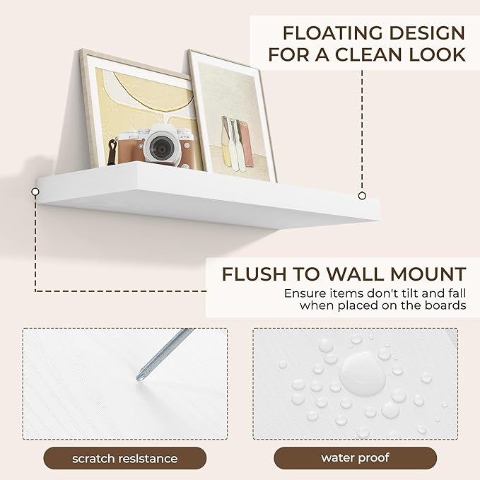RICHFOCUS 31.5Inch Floating Shelves - Image 6