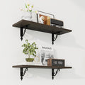 RICHFOCUS Floating Shelves for Wall Decor, 24Inch Shelves Set of 2, 24W x 8D by Unknown
