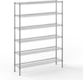 14" Deep x 54" Wide x 74" Height Wire Shelving Kit | 6-Tier | NSF Commercial by Regal+Altair
