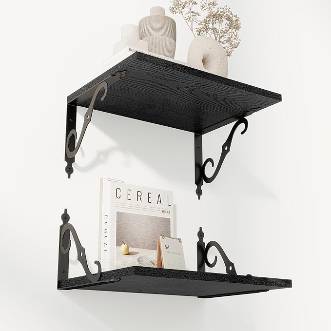 RICHFOCUS 12 Inch Deep Floating Shelves by Unknown