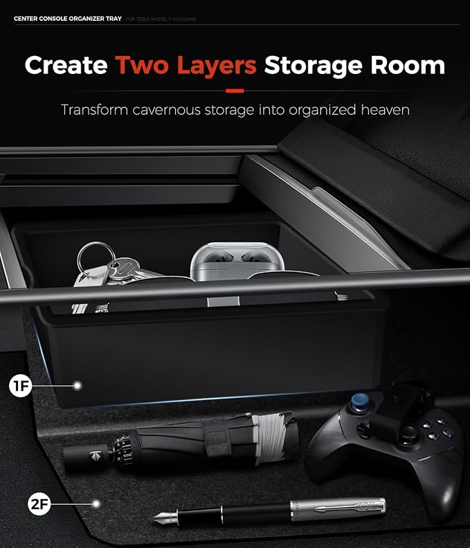 Center Console Organizer 1PCS Compatible - Image 3