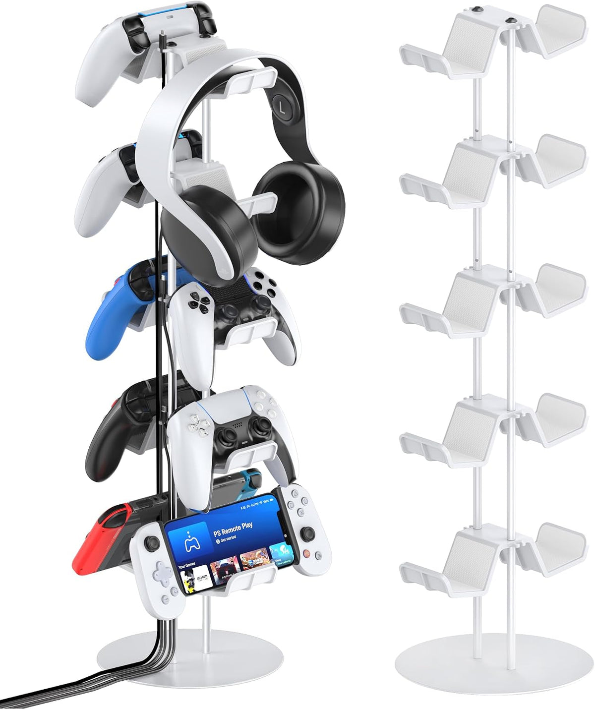 Kytok Gamer Gifts, Headset Stand 5 Tiers with Cable Organizer