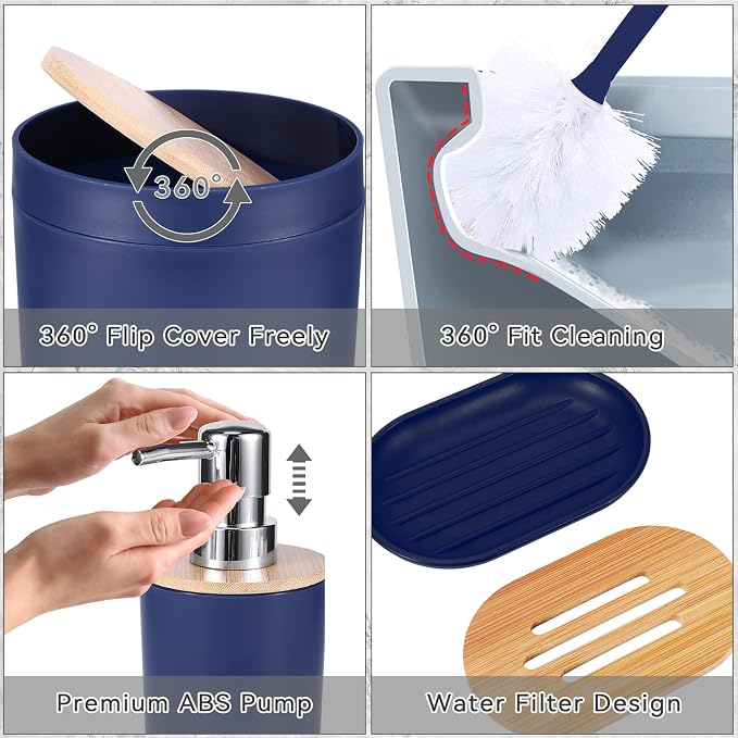 iMucci Bathroom Accessories Bathroom Sets - Image 6