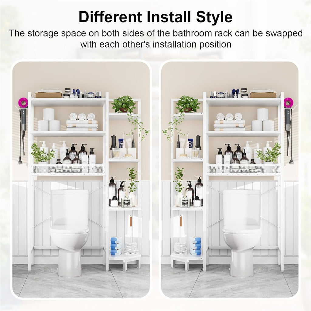 K1 Heavy Duty 7-Tier Over The Toilet Storage