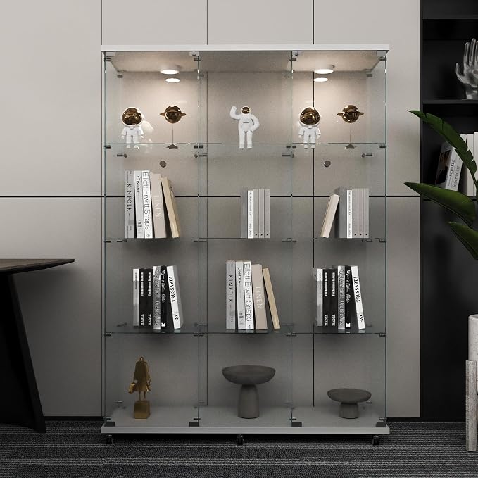Beauty4U Glass Display Cabinet - Image 7