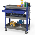 3 Tier Rolling Tool Cart on Wheels by Thechoiceofanewgeneration