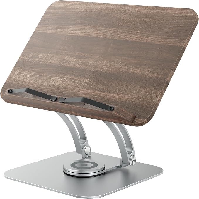 Tounee Book Stand for Reading, Adjustable Book Holder by tounee