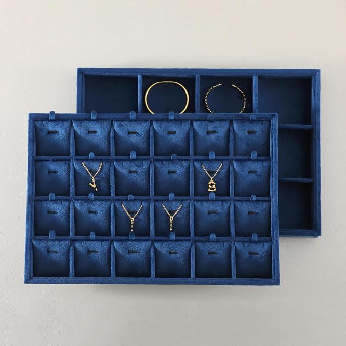 Necklace Display Tray, Velvet Jewelry Organizer, Premium Pendant Display - Image 2