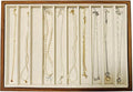 Large Jewelry Trays for Drawers Stackable Velvet Jewelry Display for Vendors by HOUKANWE