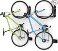 WALMANN BIKEPAL No Lifting Wall Mount Swivel Bike Rack, Vertical Bike Wall by WALMANN
