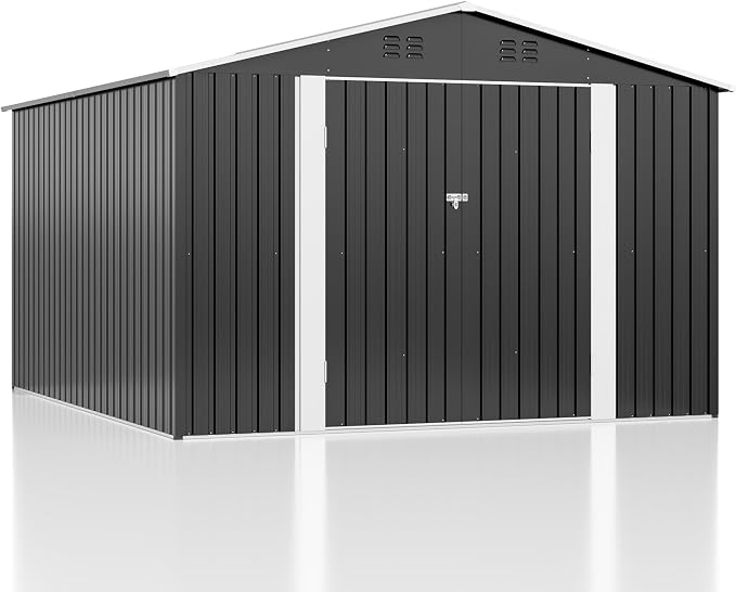 10x10 FT Storage Shed, Garden Shed - Image 2