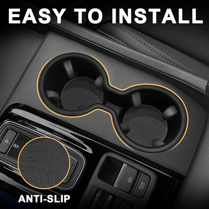 Muslogy Center Console Organizer & Cup Holder Insert & Magnet Armrest Hidden - Image 5